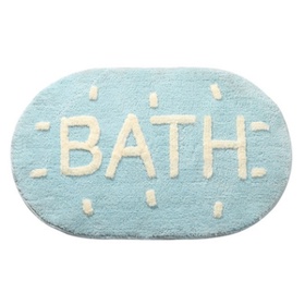 Badematte Rutschhemmend Blau